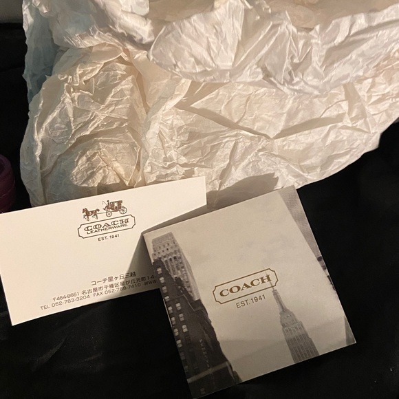 Coach Y2K Japan Exclusive Op Art Floral Appliqué bag NWOT - Picture 7 of 7